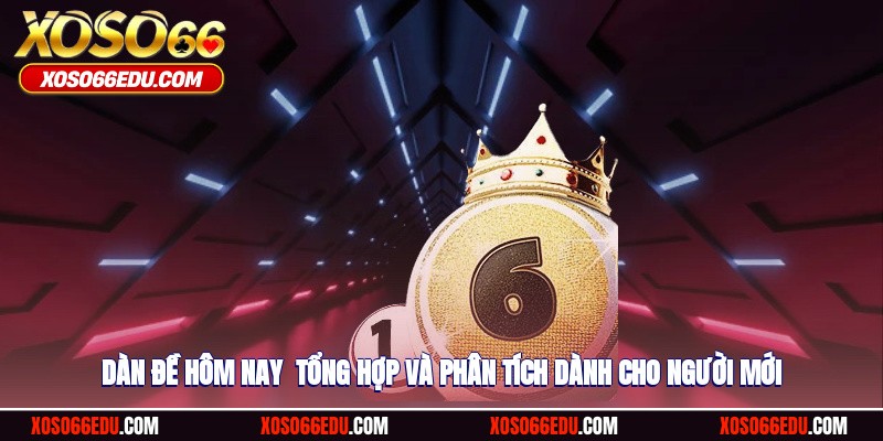 Dàn Đề Hôm Nay - Tổng Hợp Và Phân Tích Dành Cho Người Mới